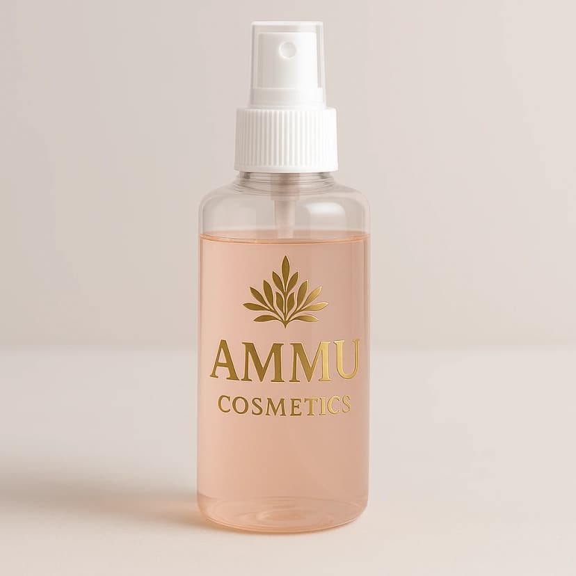 Aloe + Rose Water Toner - ₹200 Aloe + Rose Water Toner - A soothing botanical mist for hydrated, balanced, glowing skin. - Natural luxury skincare by AMMU COSMETICS